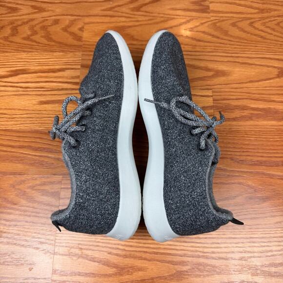 AllBirds Merino Wool running shoes Natural Gray Mens Sz 10 - Picture 9 of 10